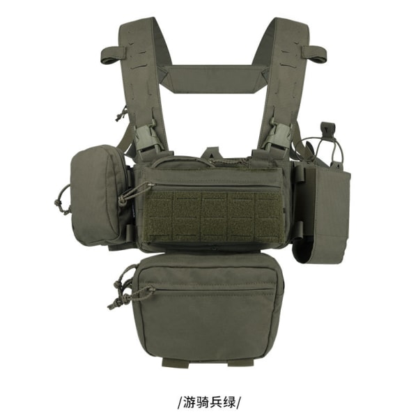 Yakeda Tactical Bellyband Utomhusträning Tactical Vest Bellyband Cs Sports Quick Release Midja Hängande Nytt Mud All yards