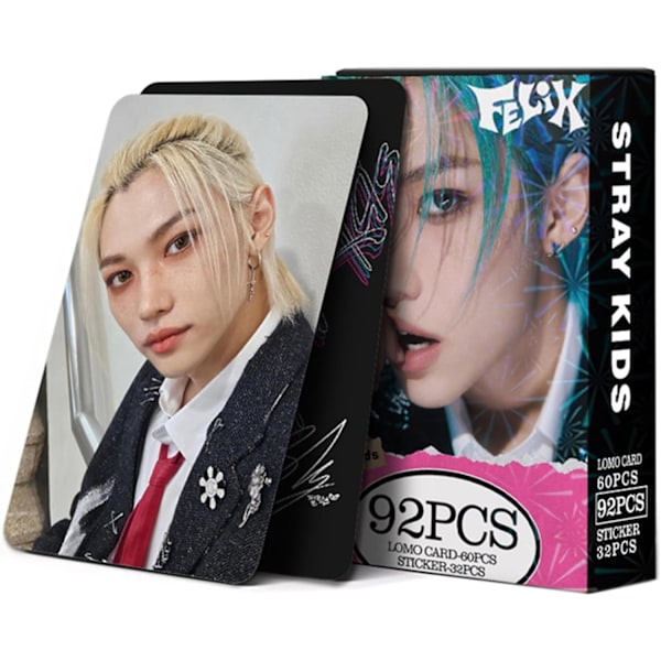 Kpopbp Stray Kids Fotokort 60 st Skz Rock Star Album Phot Felix