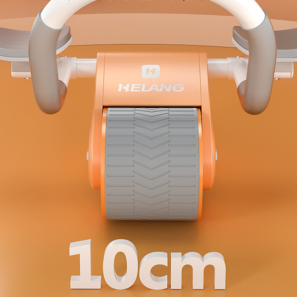 2 i 1 Abdomen Roller Abdominal Roller Exerciser A Gray no timerD