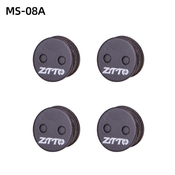 ZTTO MTB 4 par halvmetalliska skivbromsbelägg för cykel för M8020 M6100 MT200 Universal E9 DB ER MT6 MT4 Cykeltillbehör MS-08A