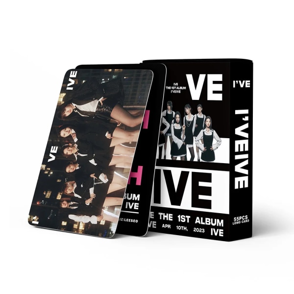 55st/kartong Kpop IVE det 1:a albumet lomo cards my world FIFTY FIFTY Photocards G-IDLE 6:e minialbumet I FEEL fotokort 04