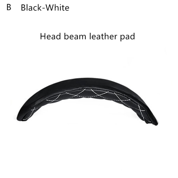 1 par öronkuddar Cover Andningsbara öronkuddar Ersättning Kompatibel med Corsair HS60 HS50 HS70 PRO hörlurar Huvudband black white headband