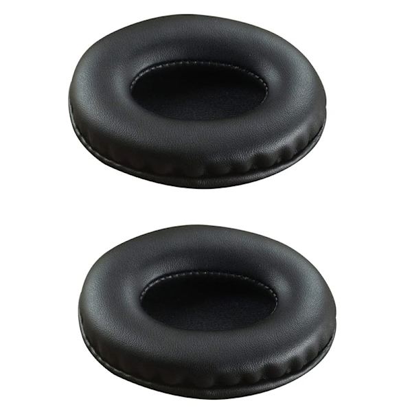 Universal Ersättning Runda öronkuddar Reparationsdelar 50 mm 60 mm 65 mm 70 mm 75 mm 80 mm 85 mm 90 mm 95 mm 100 mm 110 mm hörlursfodral Round 95mm(black)