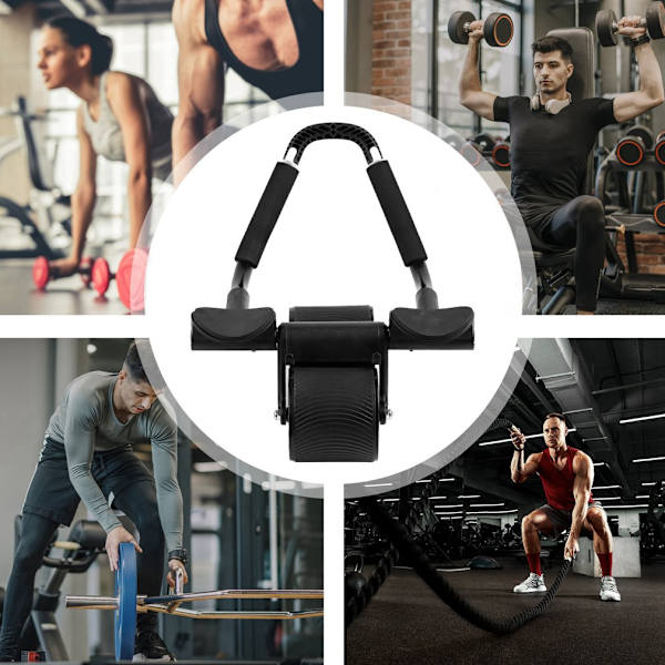 2023 uppgraderad version av Double-Wheel Abdominal Ro With Timer