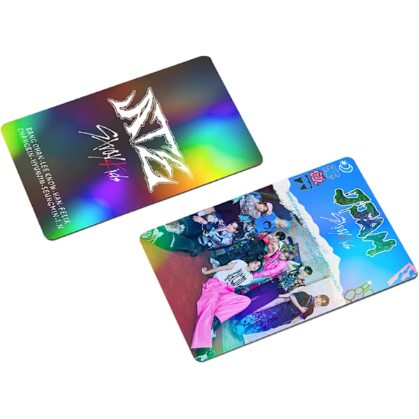 Kpopbp Stray Kids Laser Fotokort 60 st Äta Album