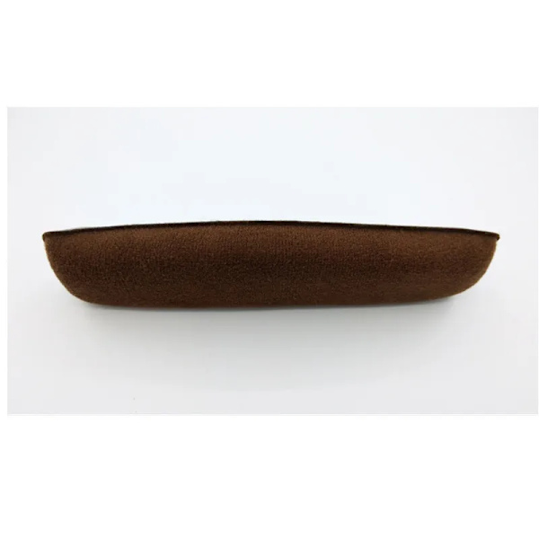 Ersättnings öronkuddar för Sennheiser HD 515 518 555 595 558 Headset Gamer Läderkudde Sammetshörselkåpa Cover headband brown