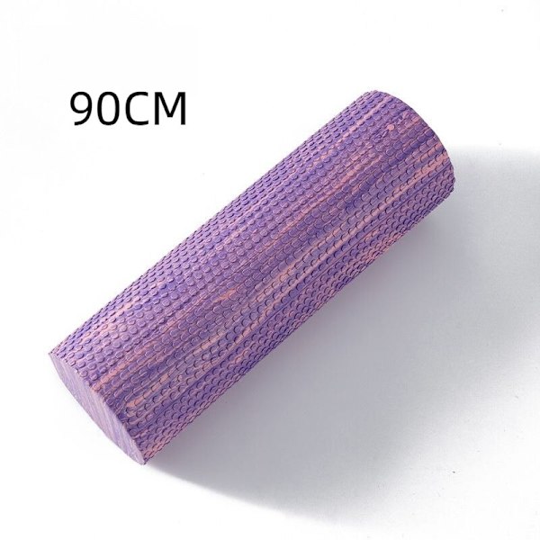 Foam Roller Muskelmassage Gym Yoga Myofascial Release Roll Column For Sports Shaft Fitness Lumbar 30CM 45CM 60CM 90CM Pink Purple 90CM