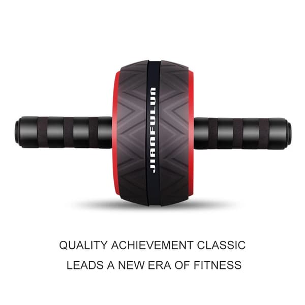 Ab Roller Stort bukhjul Roller Stretch Train Red black