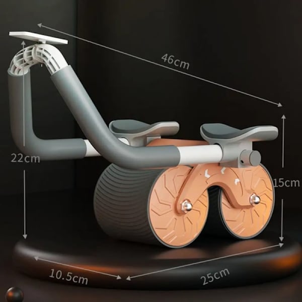 lank Trainer Push Up Healthy Abdominal Wheel Autom Orange