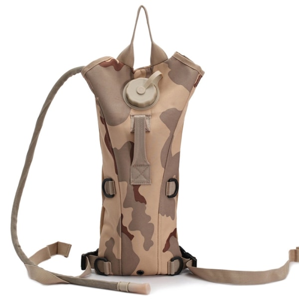 Tactical Outdoor Water Bag Ryggsäck 3L Vandring Camping Vatten Pack Bergsklättring Cykling Sport Bärbar Hydration Ryggsäck 3