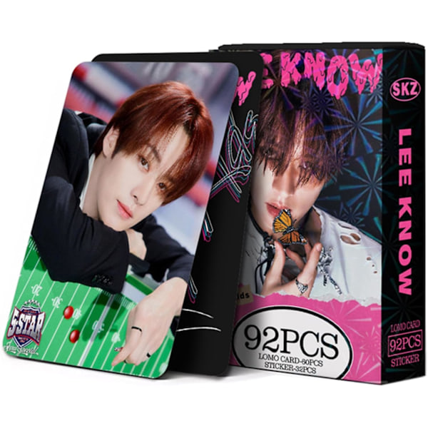 Kpopbp Stray Kids Fotokort 60 st Skz Rock Star Album Phot Saber