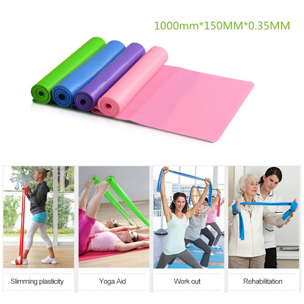 Yoga Fysioterapi Elastiskt band, Gym Resistance Band, Sport Stretching Training Rep, Fitness Equipment, Gym Accessories Finger trainer