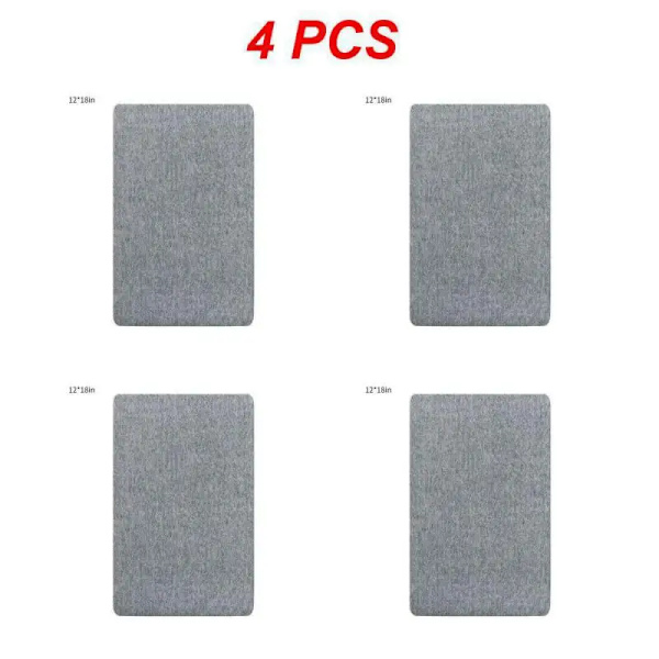 1~5PCS tum tjock strykullsdyna Bärbar högtemperaturbeständig strykbräda Effektiv ullpressmatta för resor Style C 4pcs