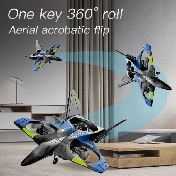 V27 Rc Foam Plane med 4K kamera Flygplan Segelflygplan Radio Control Helikopter EPP Foam Fjärrstyrda flygplansleksaker för pojkar Barn V27-BU-2B With 4K