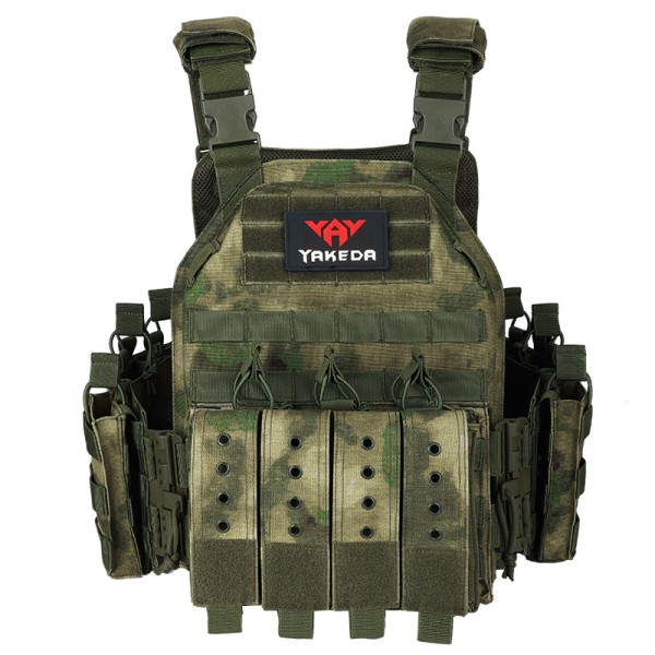 Yakoda Snabb demontering Tactical Vest Outdoor Cs Skyddsutrustning 6094 Combat Tactical Väst Kamouflagekläder Army Green All yards