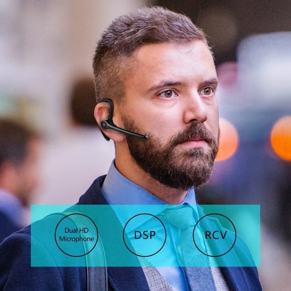 2023 Ny brusreducerande Bluetooth hörlurstråd with box