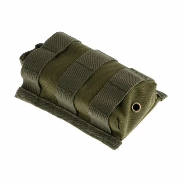 Outdoor Tactical Magazine Molle Pouches AK AR Jaktgevär Pistol Ammo Mag Bag Hölster M4 Dual Storage Bag Airsoft Diverse Bag Green-Triple