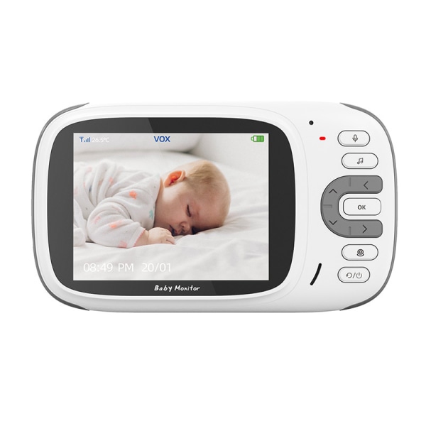 Vb802 Baby Monitor 3,2 tum Baby Care Baby Monitor med Night Vision Voice Intercom European Regulation EU