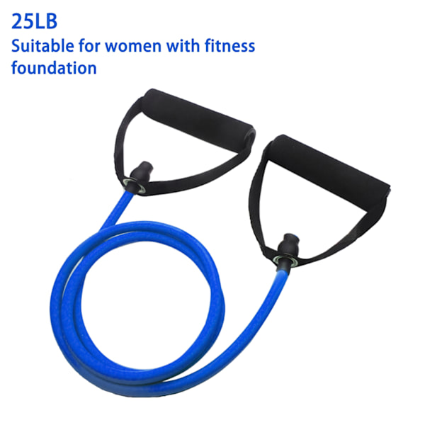 1 st ett motståndsdragrep, lätt att bära, lämplig för fitness Blue