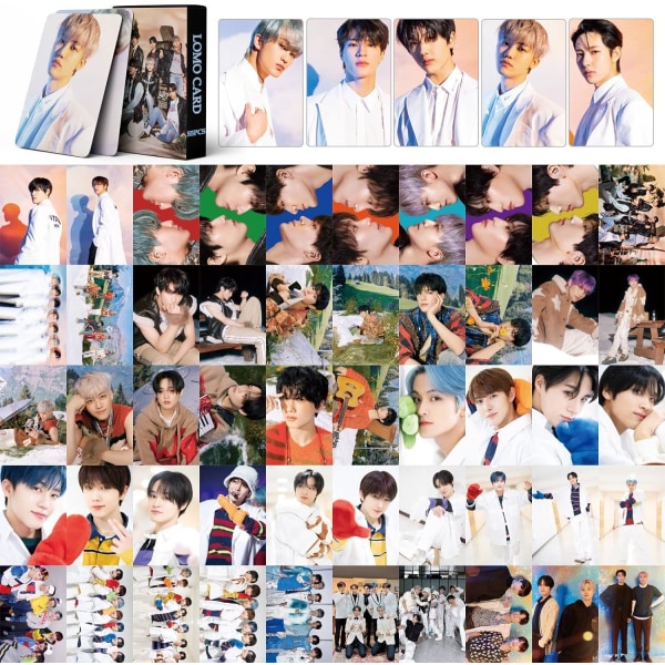 NCT DREAM fotokort 55 st NCT DREAM BÄSTA VÄN NÅGONSIN Nytt albumkort Poster Minifotokort NCT DREAM fotoalbum för fans