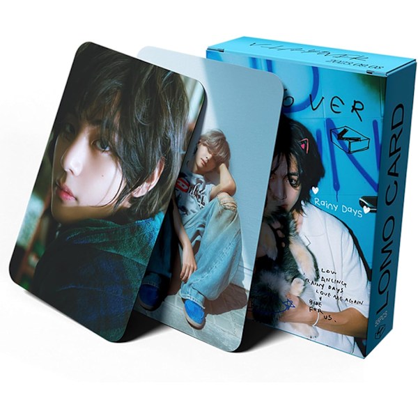Kpopbp V Fotokort Första Fotoalbum Merch Kpop Lomo Ta
