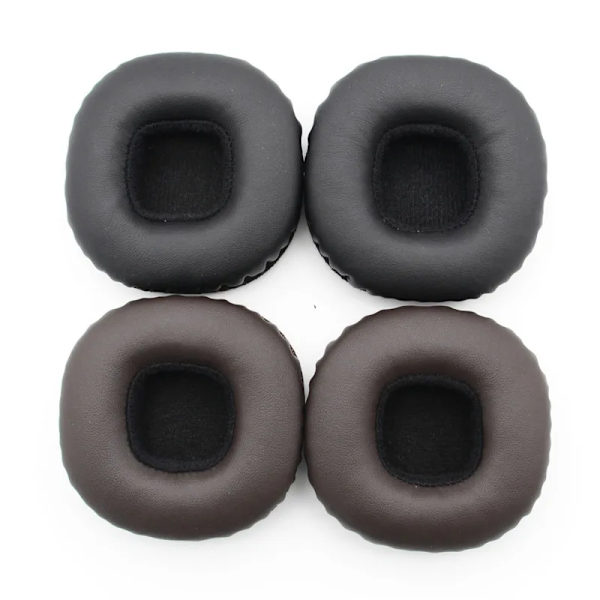 Öronkuddar för Mid Bluetooth hörlurar Byte av bärbara ljudheadset Gaming Öronkuddar Öronkuddar Öronskydd Cover Par black
