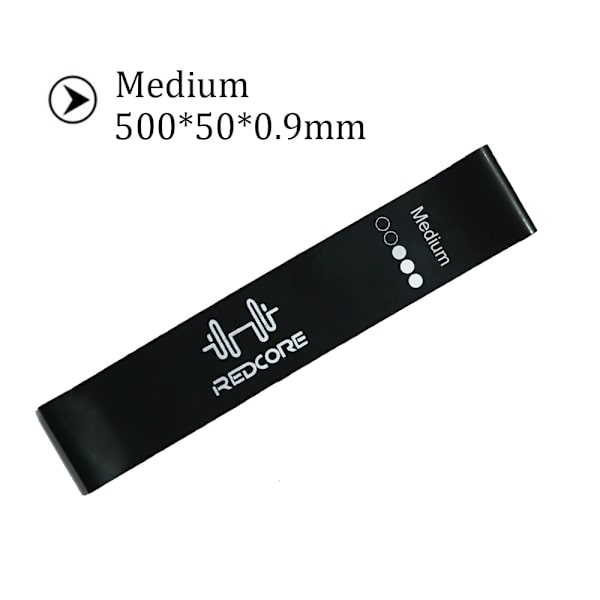 Träning Fitness Gummi Träning Gym Styrka Motstånd Band Pilates Sport Gummi Fitness Band Crossfit Träningsutrustning Medium 500MM