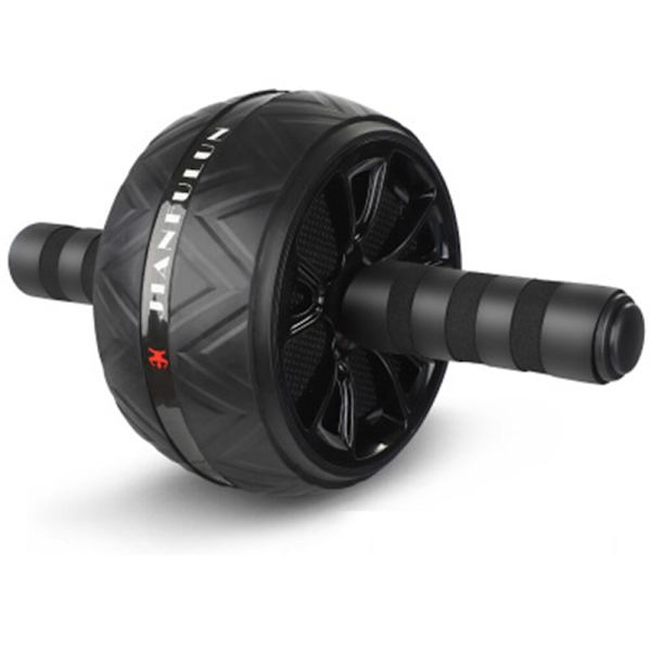 Två-i-ett Counting Flat Support Abdominal Wheel T Black