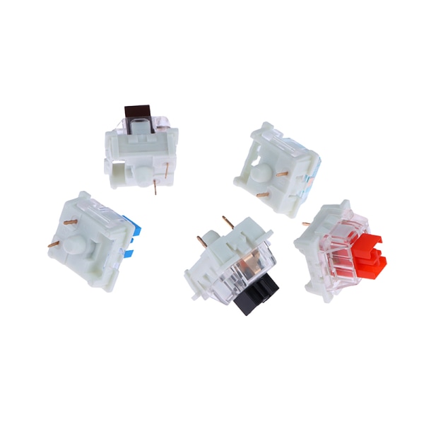 10st Dammtät Switch för Mekaniskt tangentbord Axis Taktil MX Red