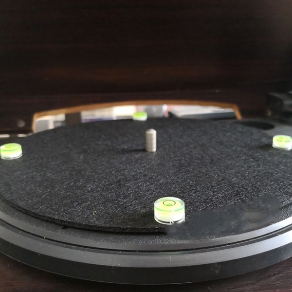 Phono Hög noggrannhet vattenpass av pärlor Arcylic Round Mini Bu 10