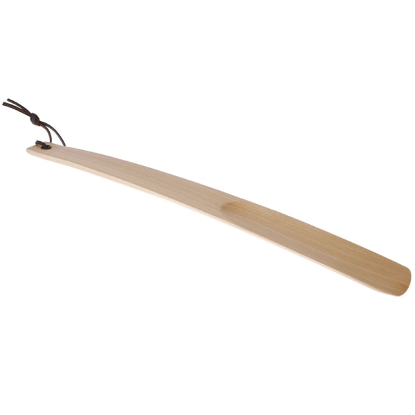 38 cm långa handtag skohorn unisex trähorn sked form Shoeho