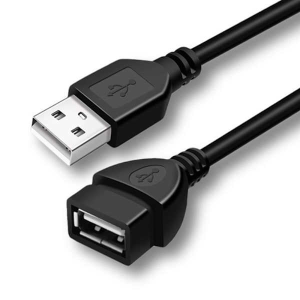 USB 2.0 förlängningskabel 0,6m/1m/1,5m trådbunden dataöverföring Li 1.5m