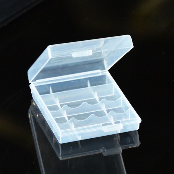 AAA/AA till C/D batterikombination batteriförvaringsbox Adapter C White 1pcs