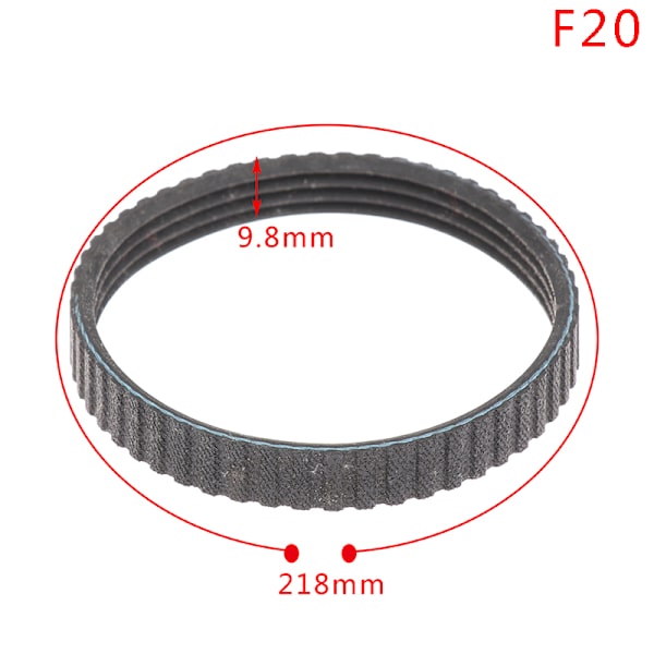 Pu Av Gummi 238X9,6 Mm Elektrisk Hyvel Drivning Bälte El A