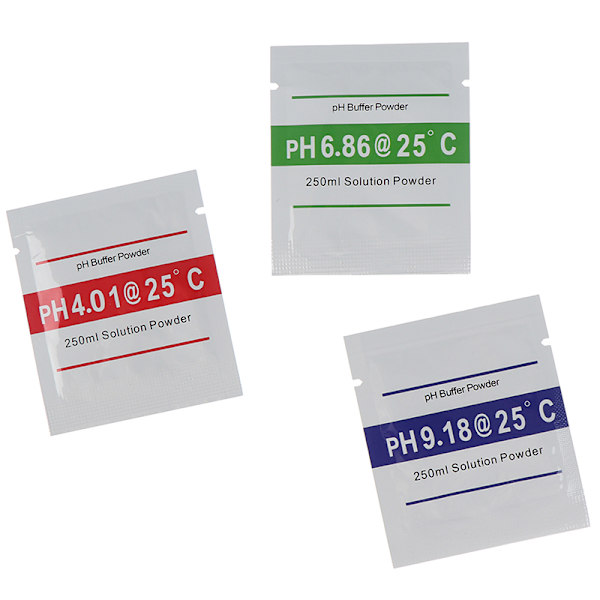 5/15 st ph buffertmått kalibreringslösning ph4.00/ 6.86 /9. 15Pcs(each 5Pcs)