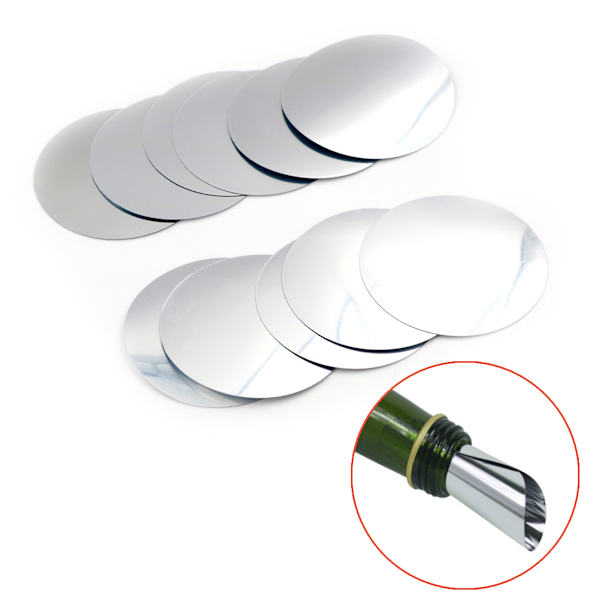 10st Silver Wine Pourer Drop Stoppa Hällskiva Hällpip Pack