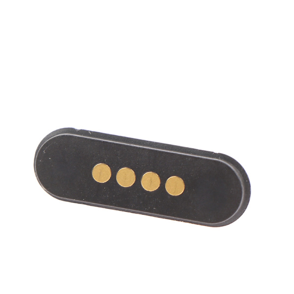 1 par magnetisk Pogo-stiftkontakt 2P 3P 4P 2,5 mm fjäderbelastad 2P