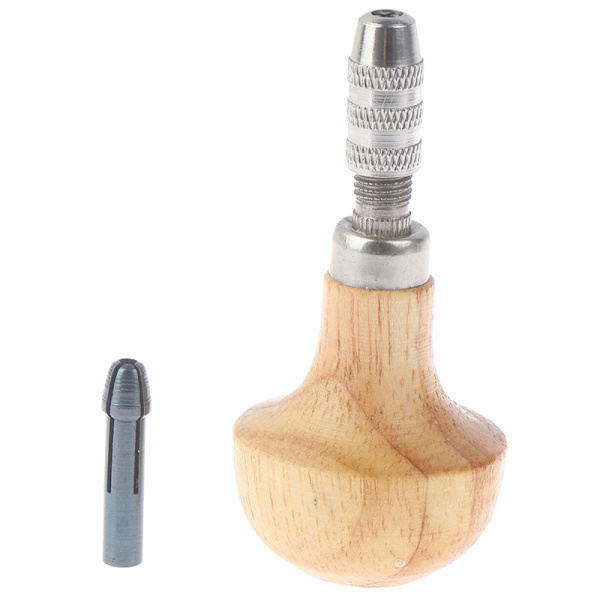 Juvelerare Pin Skruvskruv Trähandtag Twist Wire Wrapping Dri
