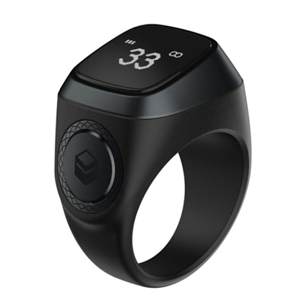 Smart Tasbih Tally Counter Ring för muslimer Zikr Digital Tasbee