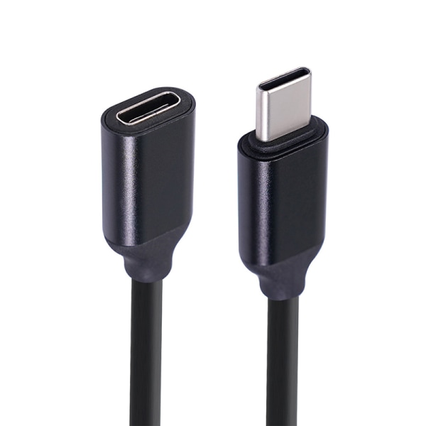 Typ-C hane till hona förlängningskabel 3A 60W USB C typ-c hane A1