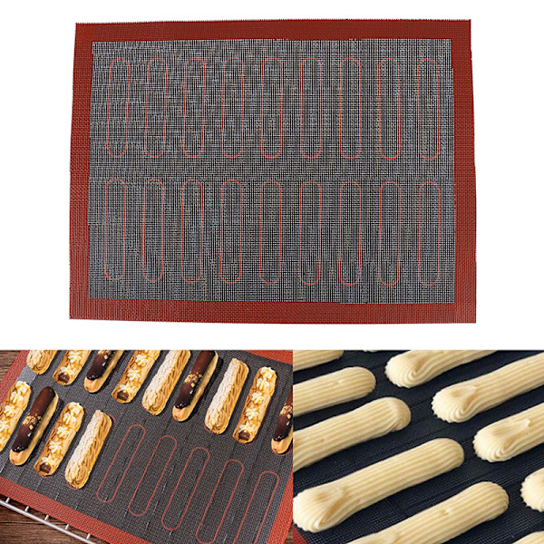 Silikon Bakmatta Ugnsplåt Liner Perforerad Non Stick Silic