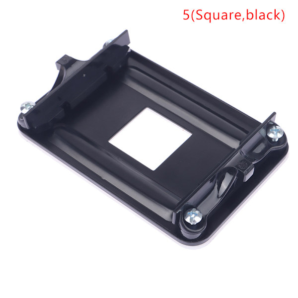 CPU Heatsink Mount Bracket AMD AM4 Cooler Heatsink Radiator Soc 5(Square,black)