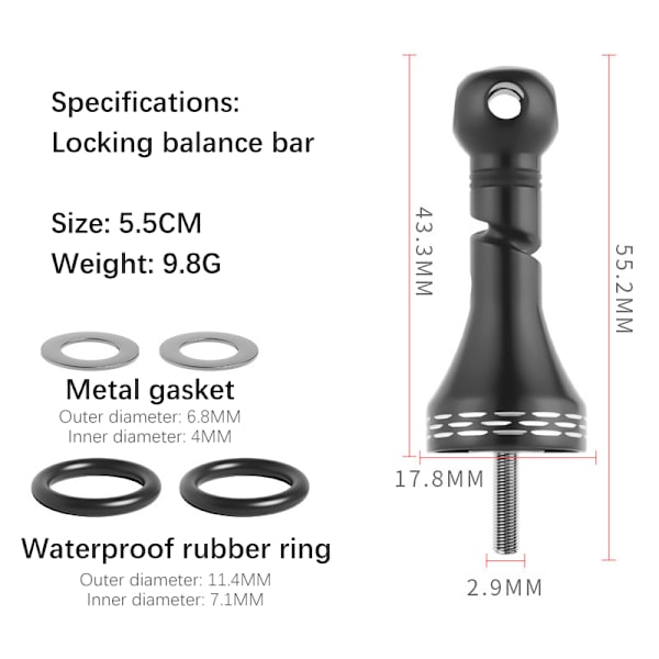 Låstyp Stativ för spinnrulle för Shimano Sienna Nasci Fx Sedon J