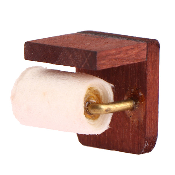 1:12 Dollhouse Miniature Tissue Paper Roll Paper with Stand Mod