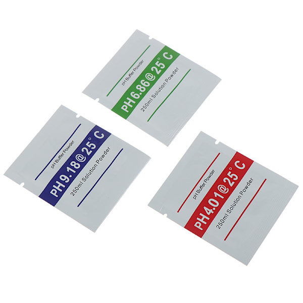 5/15 st ph buffertmått kalibreringslösning ph4.00/ 6.86 /9. 15Pcs(each 5Pcs)