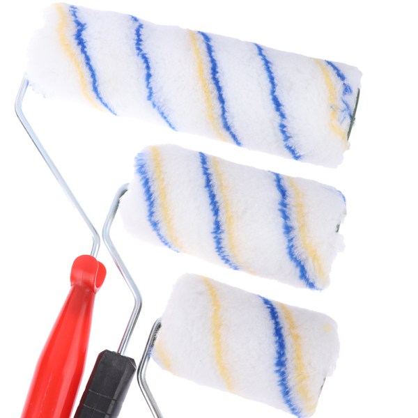4” 6”9” Roller Brush Paint Roller Kort Långt skaft Penselrum L