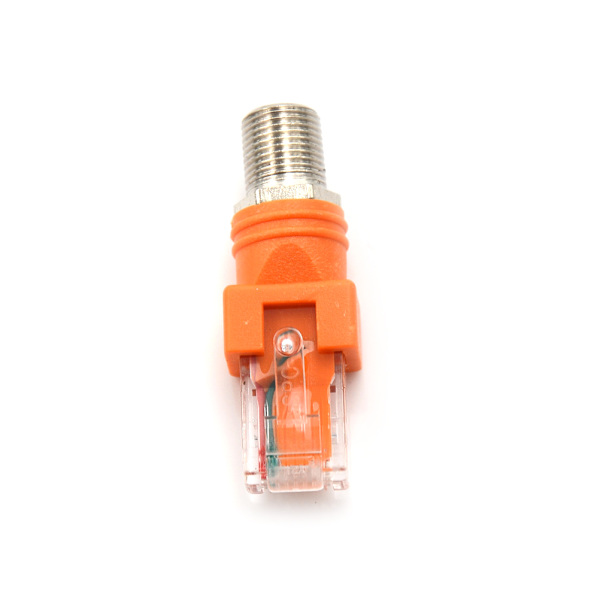 Ny F hona till RJ45 hane koaxial coax fatkopplingsadapter R