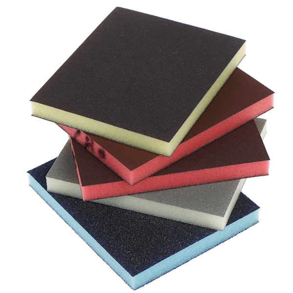 2st polerande slipsvamp block pad sandpapper assorterad abra 1000#