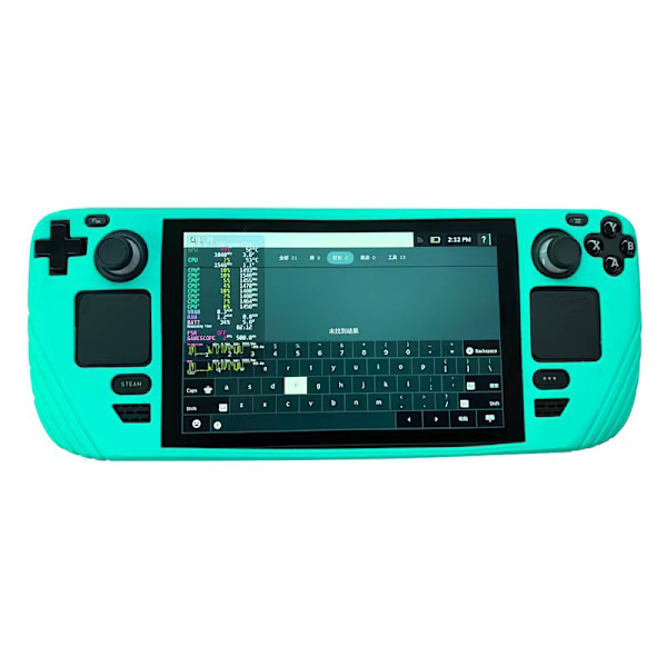 Mjukt case för Steam Deck Game Console Handheld Protect Black