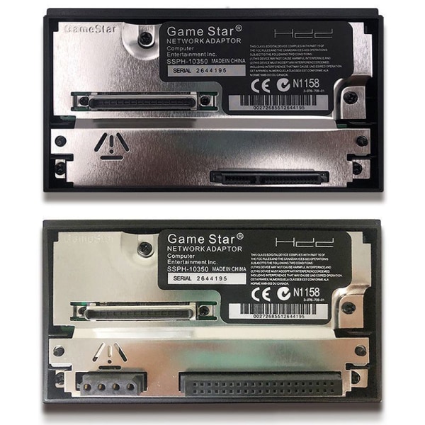 SATA Interface Nätverksadapter för PS2 Fat Game Console Adapter IDE